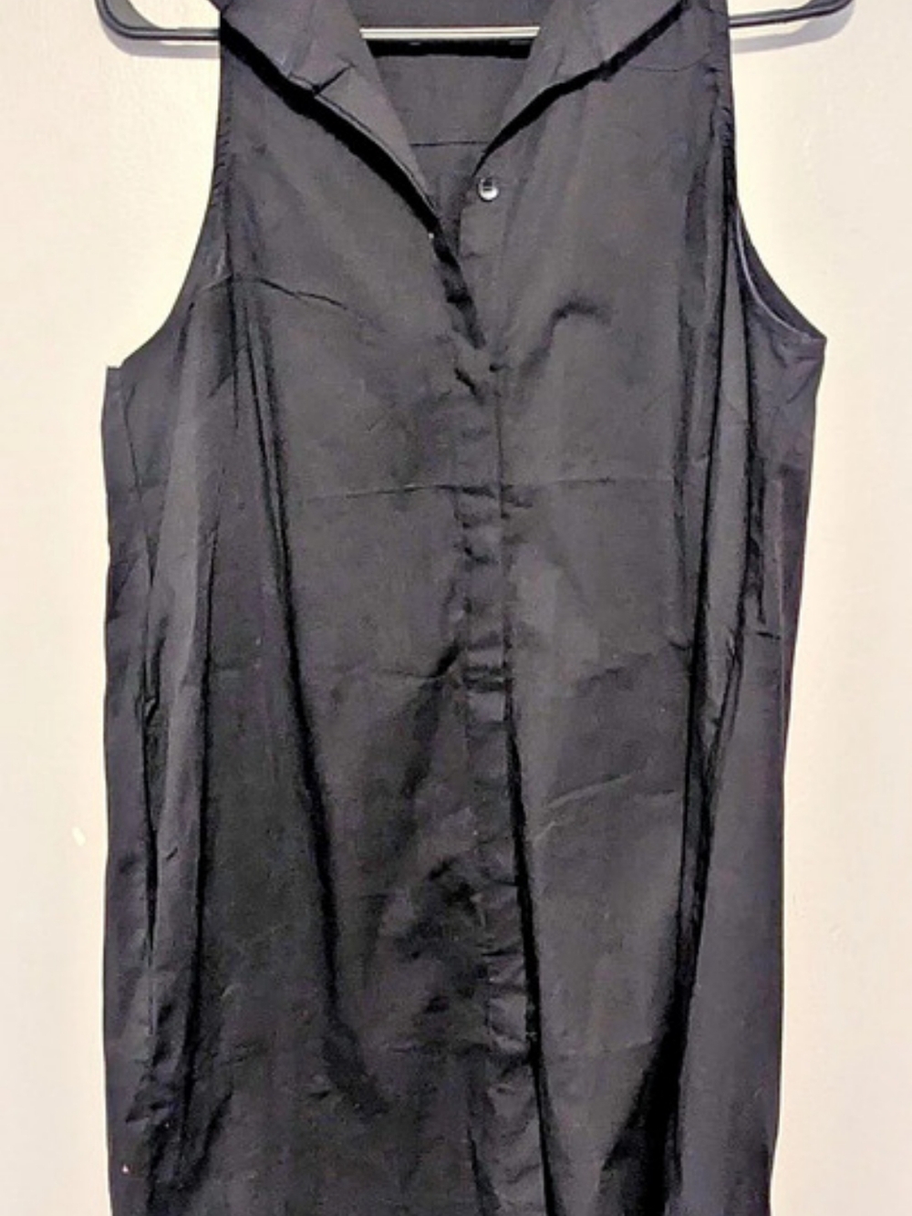 Tuckernuck Sleeveless Charlie Dress Black Sleeveless Tunic Size Medium